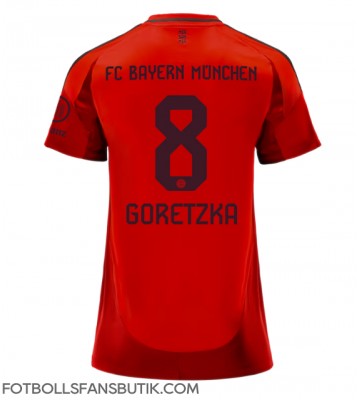 Bayern Munich Leon Goretzka #8 Replika Hemmatröja Damer 2024-25 Kortärmad
